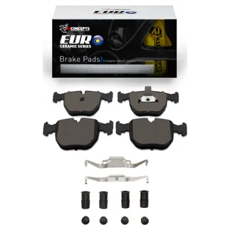 R1 Concepts 2600-0681-02 Euro Ceramic Pads & Hardware Kit